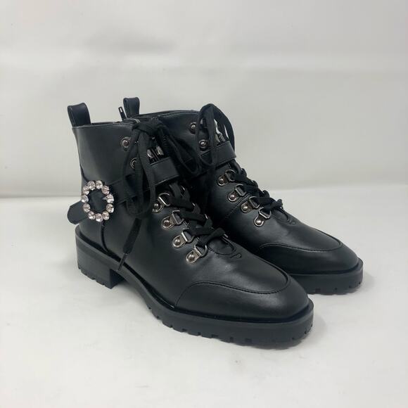 NWOT Women's  Nanette Lepore Jewel Detail Irina Booties - Sz 8 - Picture 3 of 9